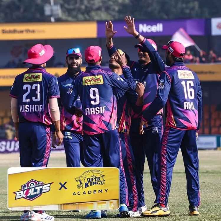 Janakpur Bolts Head to Super Kings Academy, Coimbatore for High-Performance Training Ahead of NPL 2025